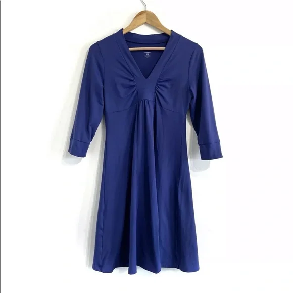 Patagonia | Dresses | Patagonia Blue Resprite Midi Dress | Poshmark